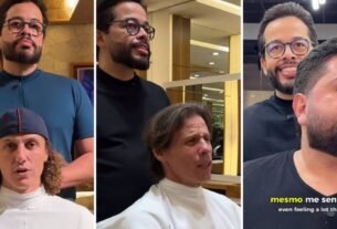 O barbeiro que faz os clientes chorarem: de Danilo...