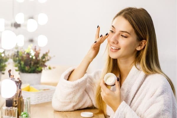 exagerar em produtos anti-envelhecimento